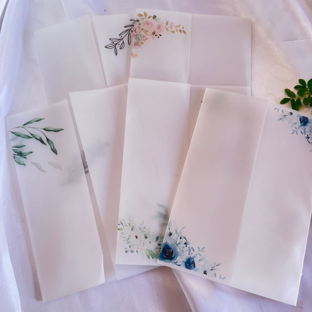 Envelopes de papel vegetal a pronta entrega - Envelopes convite casamento convite para festa convites