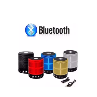 Kit Caixa 887 Caixinha de Som Mini Speaker Portátil Bluetooth Cartão Micro USB Radio