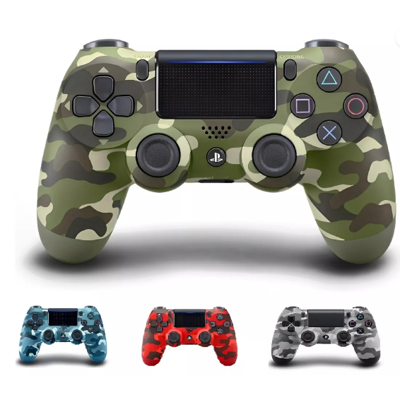 Controle camuflado compatível com Ps4 sem fio joystick manete