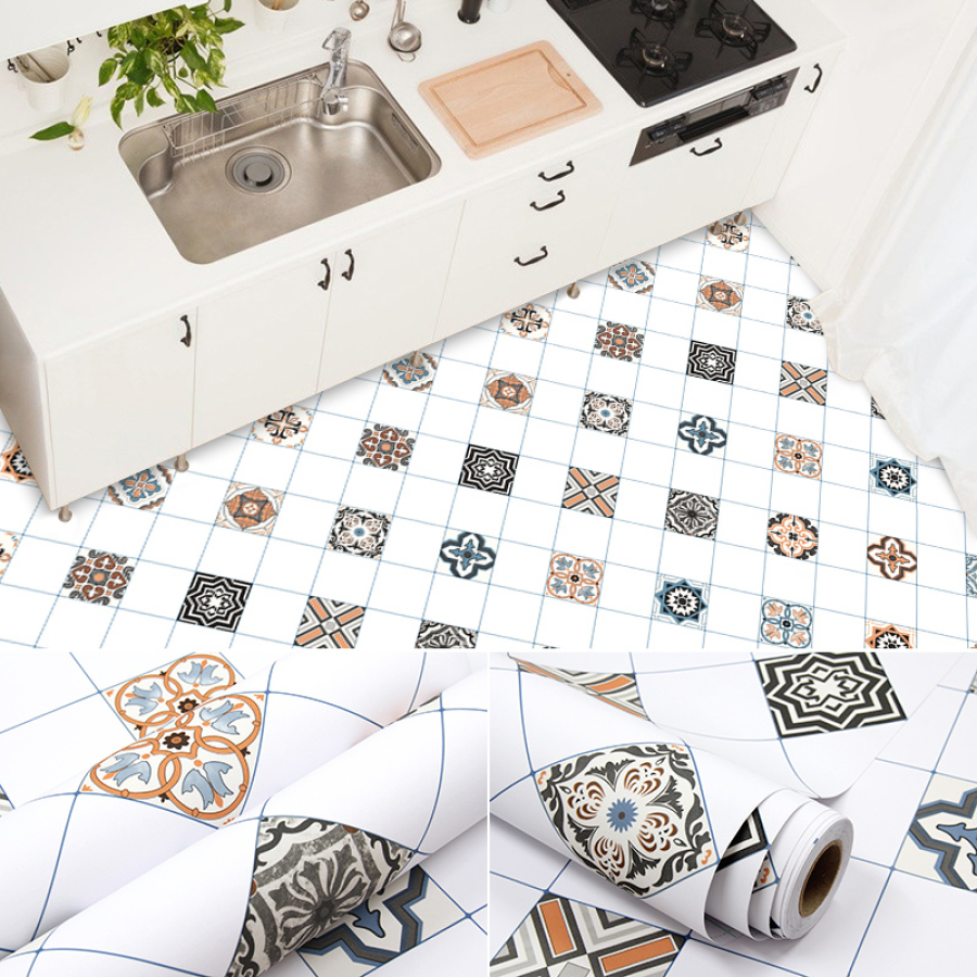 Adesivo Para Piso Vinilico Autocolante 5mx61cm Varios Modelos, Proprio ...