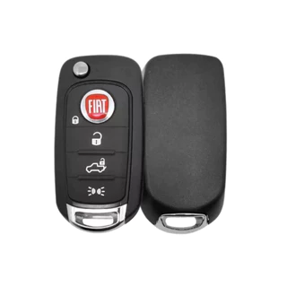 Chave Canivete Fiat Toro 2017 A 2021 Original 4 Botões