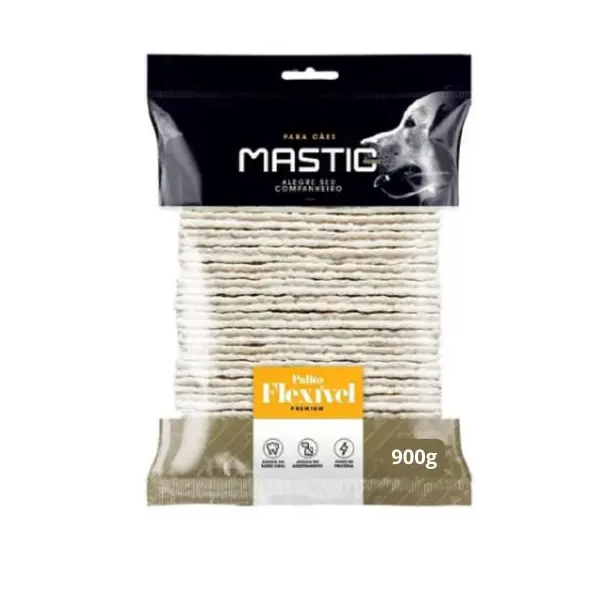Mastig palito flexivel natural 900g para cães petisco