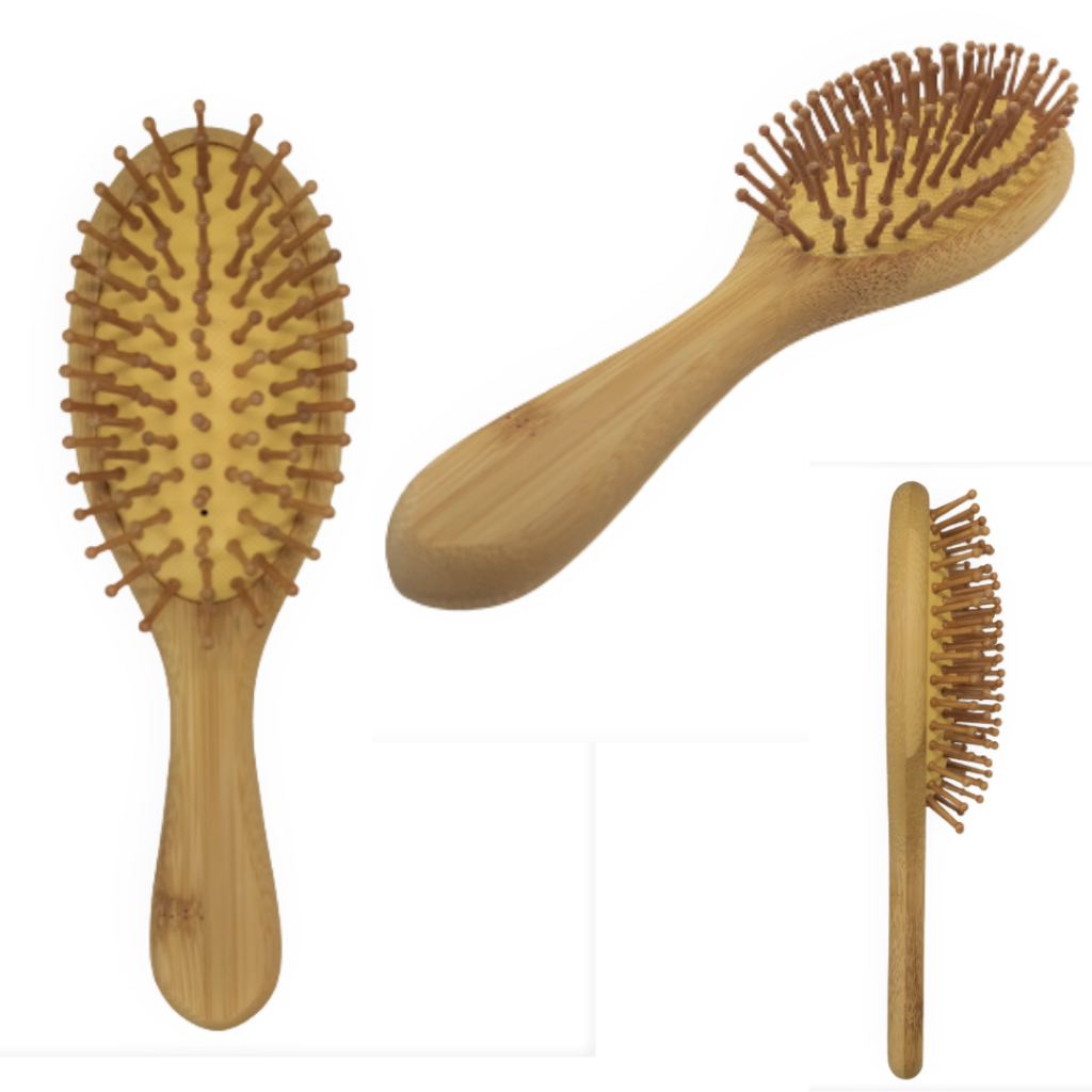 Escova para Cabelo Madeira Pente De Massagem De Almofada De Ar De ...