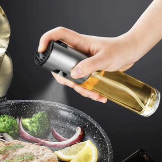 Spray Pulverizador Vidro Inox Borrifador Azeite De Cozinha Galheteiro