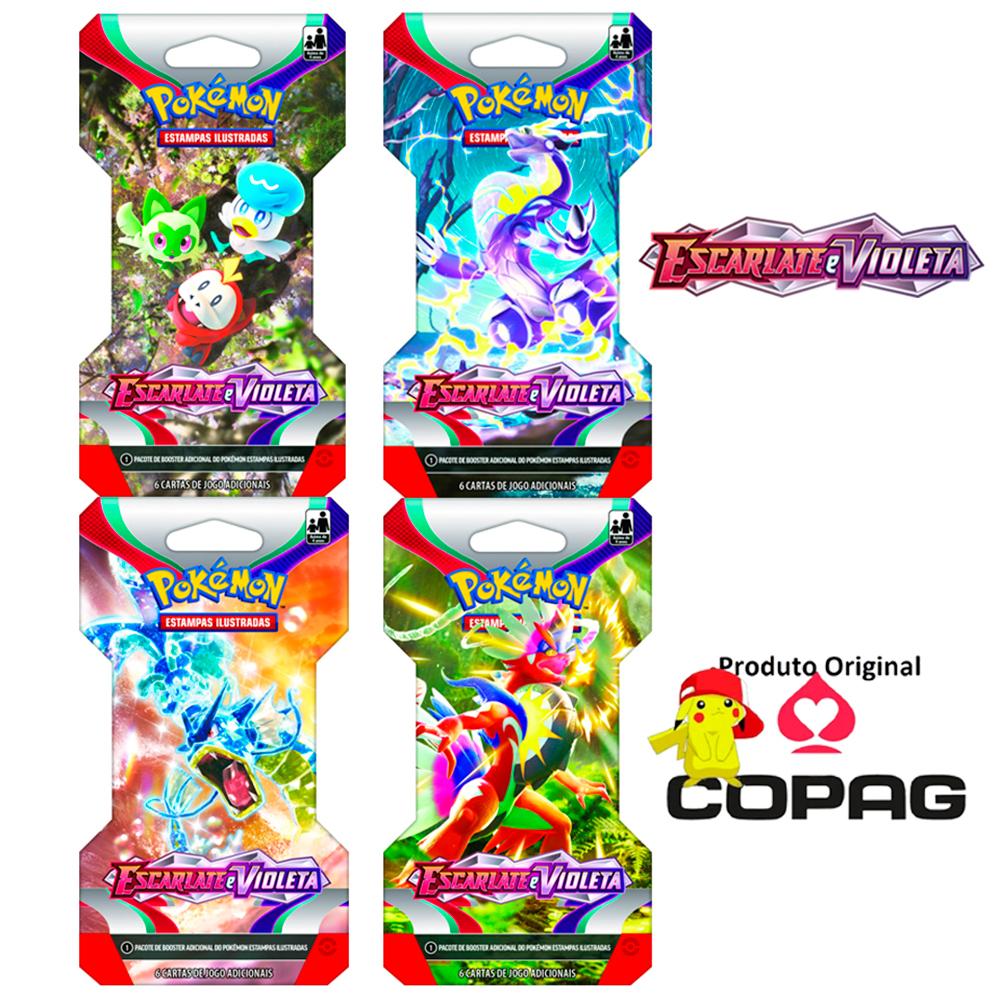 Jogo De Cartas, Copag, Pokémon, Blister, Gigante Alola, Multicor