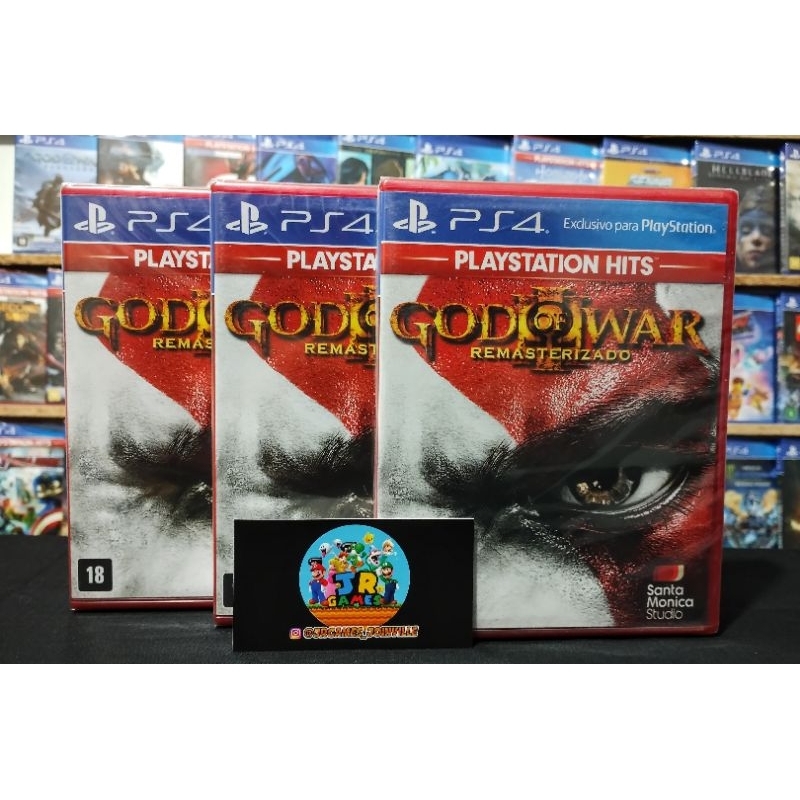 PS4 1TB - Oferta do God of War III Remastered 