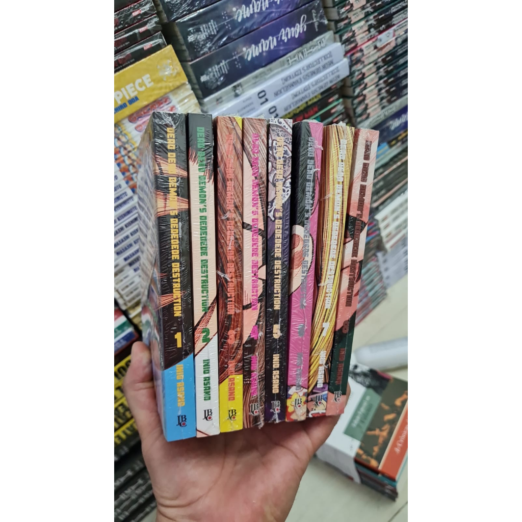Mangá Dead Dead Demons Dededede Destruction Vol 1-2-3-4-5-6-7-8-((lacrado)) (2014) /Shogakukan