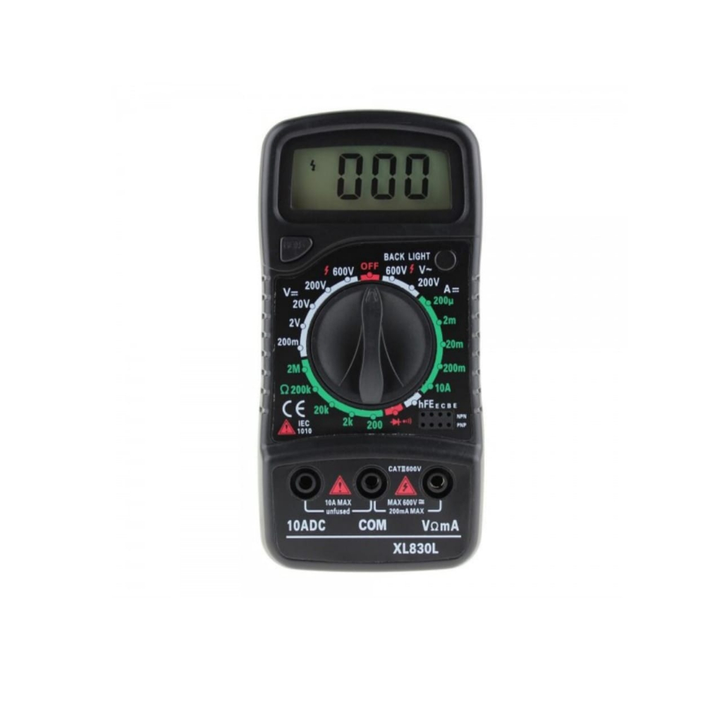 Multímetro Multiteste Digital Profissional Xl830 | Shopee Brasil
