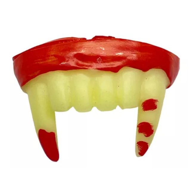 Kit Fantasia Vampiro Dracula Capa E Dente Halloween Carnaval - Foto 11
