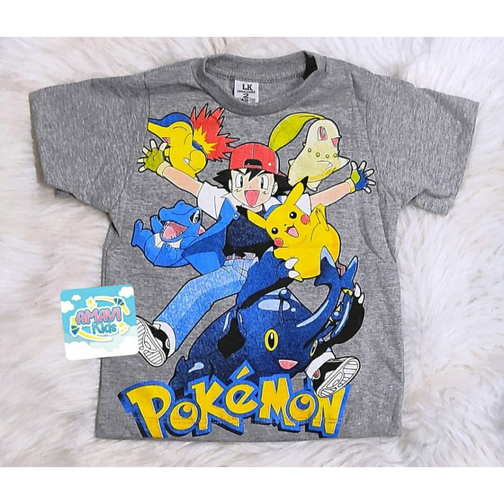 Classic Infantil CAMISETA POKEMON - EVOLUÇÃO EEVEE INFANTIL R$39,35 em V17  Store