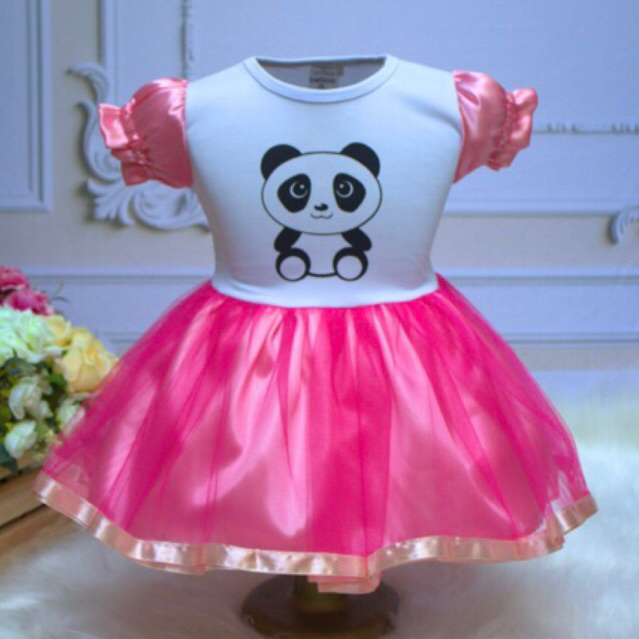 Vestido panda 1 store ano