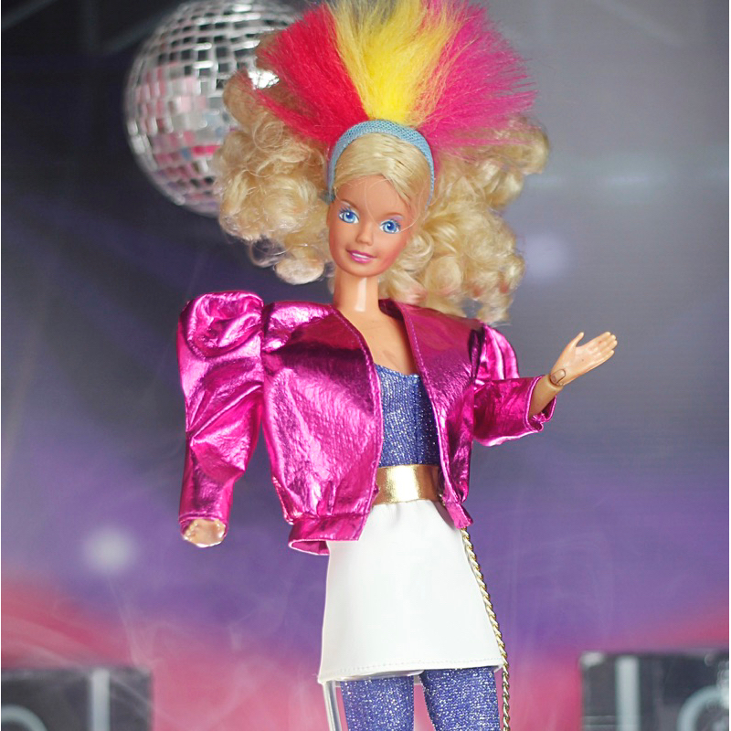 Conjunto Roqueira p/ Bonecas estilo Barbie Estrela Mattel 1987