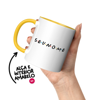 Caneca de Porcelana - Mais que amigos, Friends