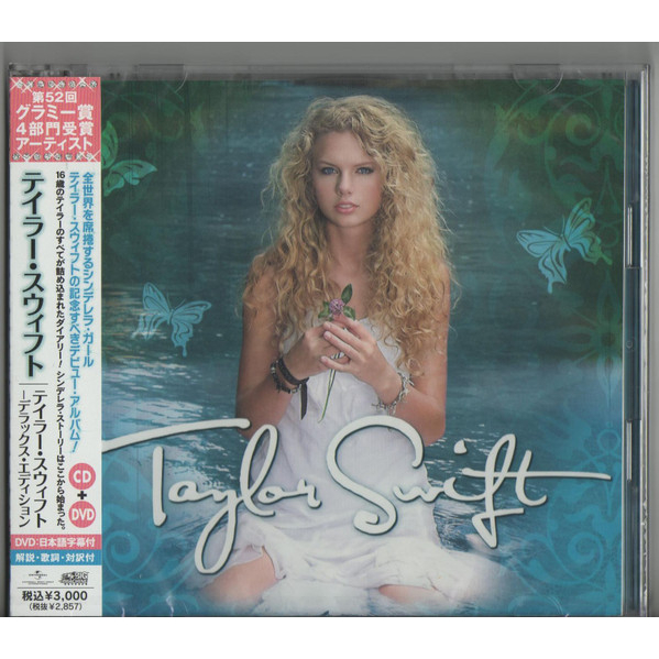 CD + DVD Taylor Swift ''Taylor Swift'' DELUXE EDITION + adesivo na