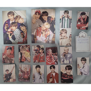 BTS Official Card Coca cola