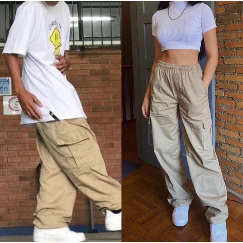 Calça skatista hot sale larga