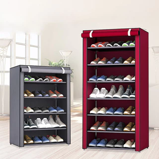 Sapateira Organizadora 4 Prateleiras Armário para Sapatos Tênis Chinelos Calçados e Objetos 12 Pares - Cores