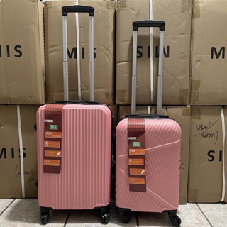 Kit Mala De Viagem Bordo+Despacho Rodinhas 360° Abs Promoção