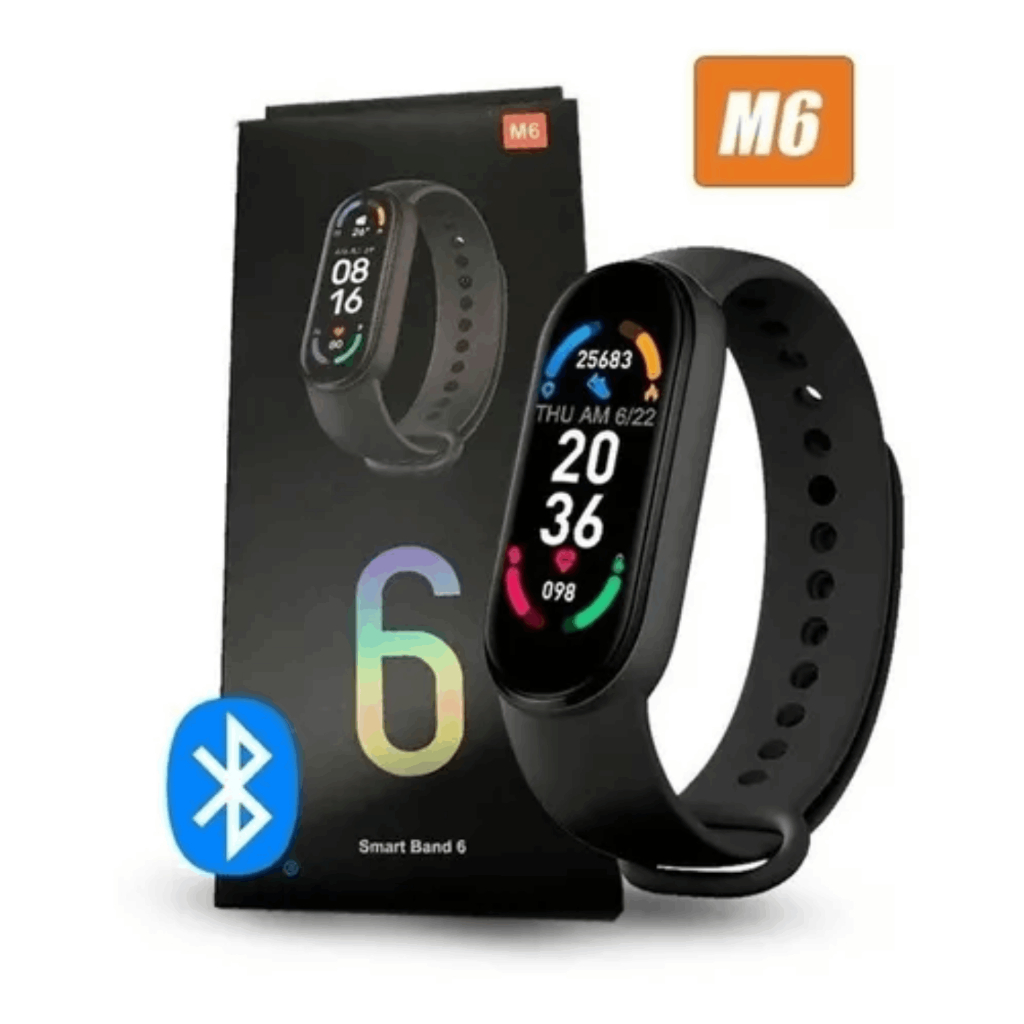 Relógio miband 6 Inteligente Bluetooth M5/M6 resistente a água/Smartwatch Esportivo MI M5