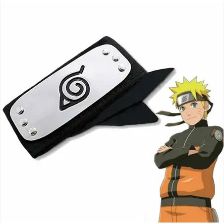 Bandana Naruto Vila da Folha Konoha Aldeia da Folha Kakashi Minato