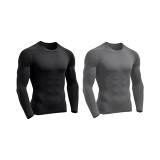 Kit 2 Camisetas Térmicas UV Debex | Proteção Solar FPS50+ | Manga Longa