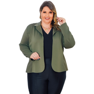 Terninho plus size store feminino