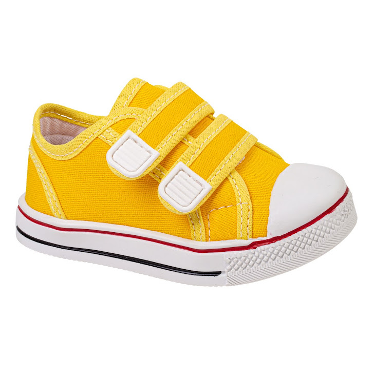 Tenis hot sale amarelo infantil