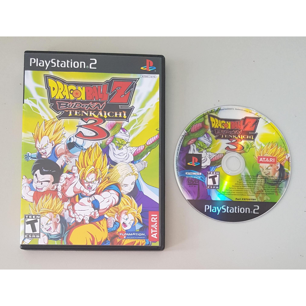 Dragon Ball Z Budokai Tenkaichi 3 PS2 Game