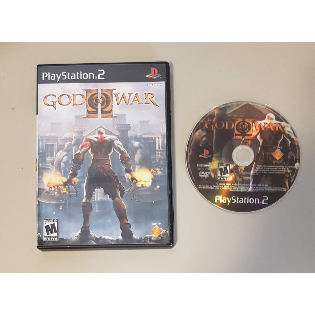 PS2 - GOD OF WAR 2 II GOW