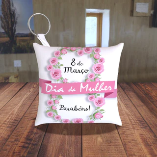 Chaveiro personalizado Dia das Mulheres em Oferta na Shopee