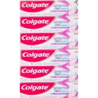 Kit c/ 6 ou 12 Creme Dental Sensitive Pro Alivio 30g - Colgate