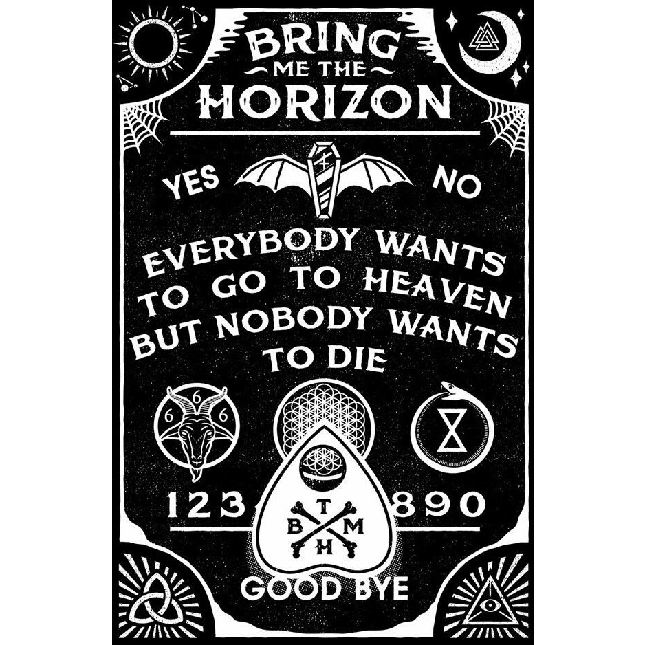 Poster Banda Bring Me the Horizon Singer Oliver Sykes Can You Feel