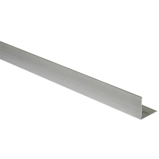 02 Cantoneira de acabamento de 1 metro / Cantoneira L De 1 Polegada 25x25mm Barra De 1 Metro Alumínio