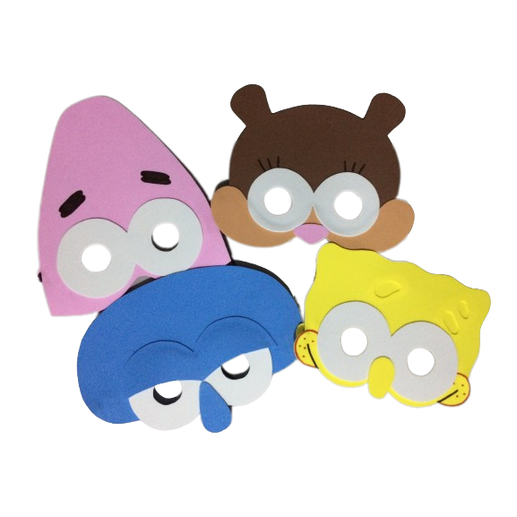 Máscara Bob Esponja Shopee Brasil