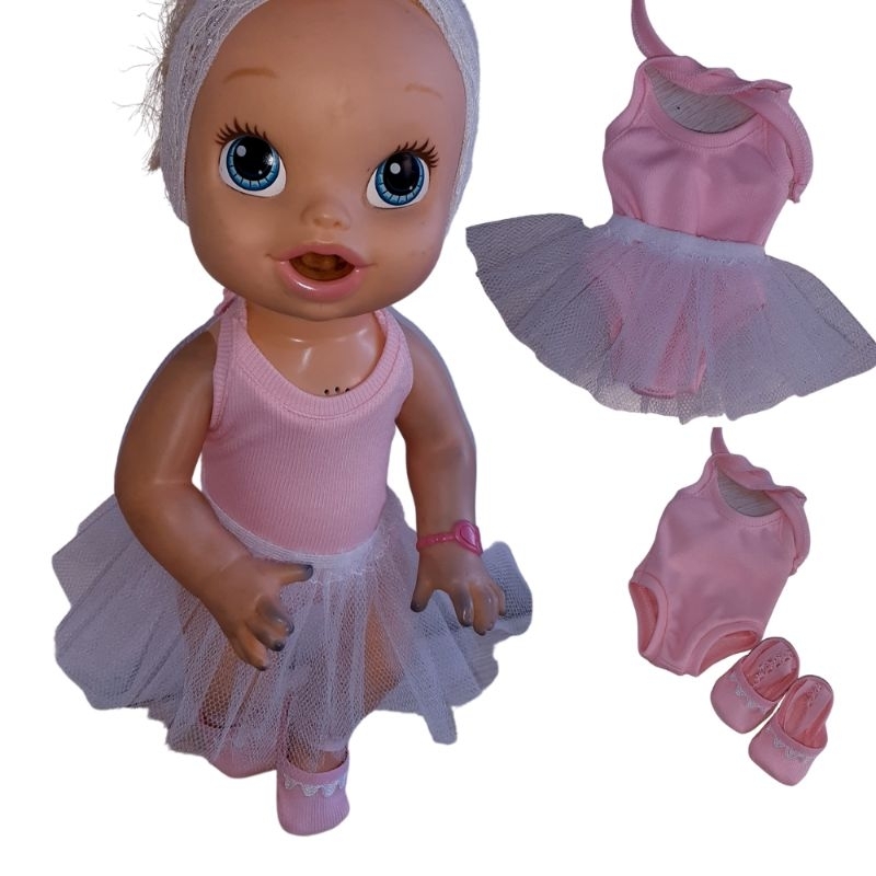 Roupinhas De Boneca Baby Alive - Kit Com 4 Peças