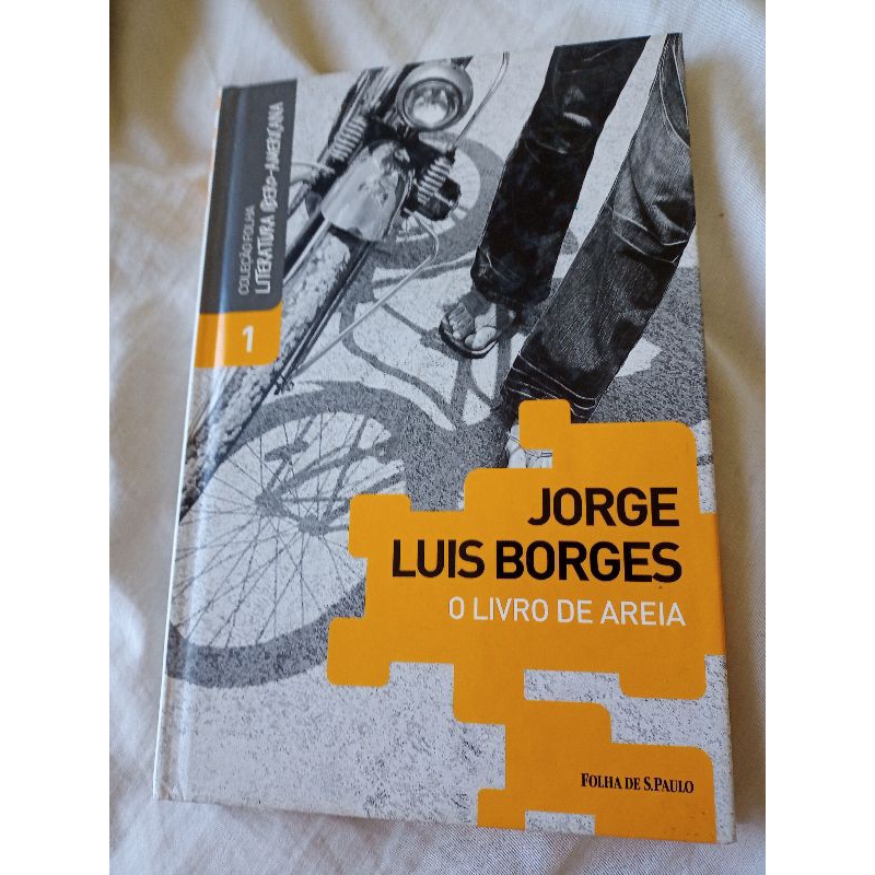 O livro de Areia Jorge Luis Borges Sebo | Shopee Brasil