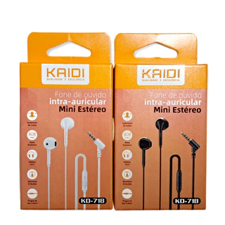 Fone de Ouvido de Alto Desempenho Som perfeito kaidi KD-718