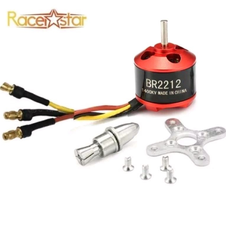 Motor RacerStar BR2212/1400KV 2s-4s Brushless P/Aeromodelos e Drones F450 F550 Modelismo