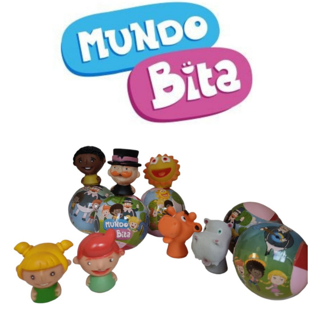 2/12 UN Brinquedos Dedoches Mundo Bita. Brinquedos Encapsulados Mundo Bita. Ideal para lembrancinhas de festas Mundo Bita.. Festa Mundo Bita. Saquinho Surpresa Mundo Bita. Produto Novo e Lacrado