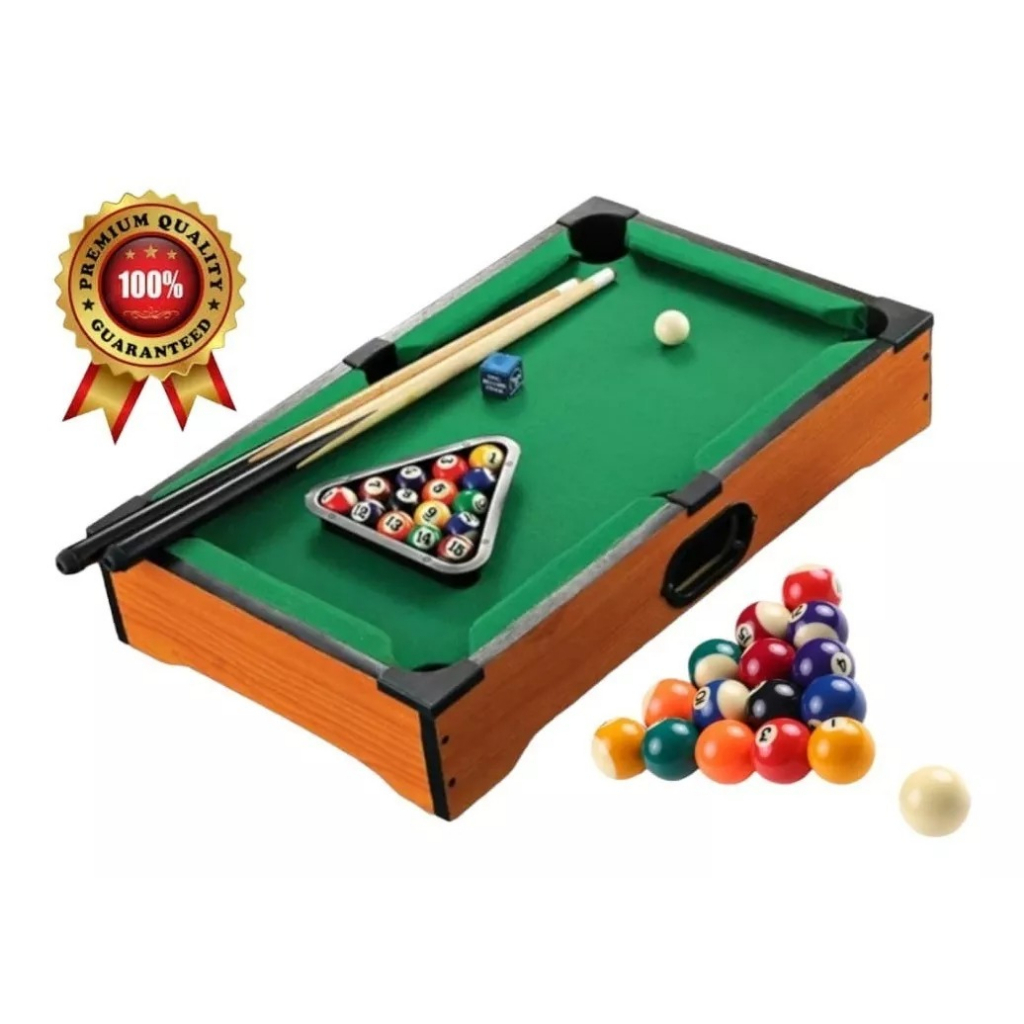 Mesa de Bilhar Mini Infantil Premium Portátil - ENVIO IMEDIATO