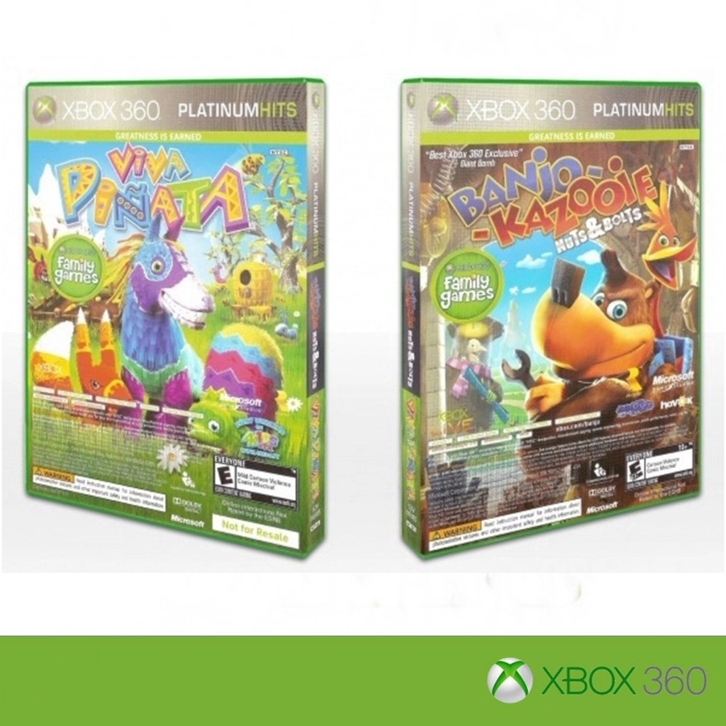 Jogo Banjo-Kazooie Nuts & Bolts e Viva Pinata - Xbox 360