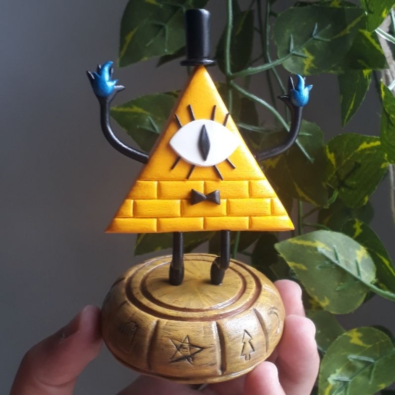 Boneco Bill Cipher de Gravity Falls | Shopee Brasil