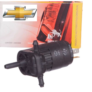 Bomba Eletrobomba Dupla Motor Lavador Parabrisa Esguicho Agile Celta Corsa Prisma