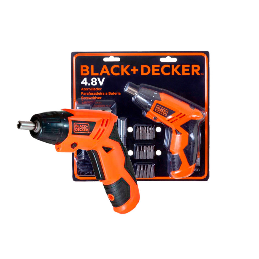 Parafusadeira Monta Móveis Hexdriver 4v Black e Decker - Black