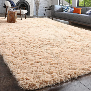 Tapete Felpudo Sala 1,00 X 1,40Mt Quarto Peludinho