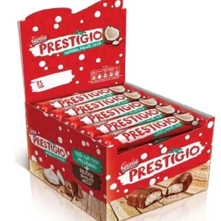 Chocolate Prestígio Caixa Com 30 Unidades De 33gr Nestle