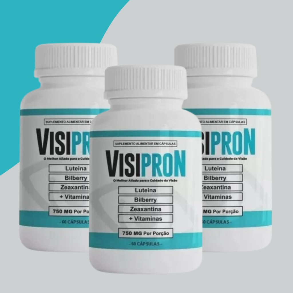 KIT C/3 VisiPron, 60 cápsulas | Shopee Brasil