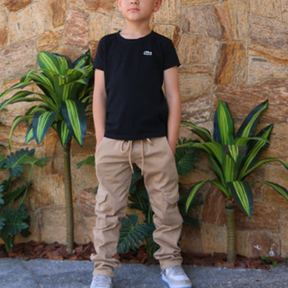 Calça cargo best sale infantil masculino