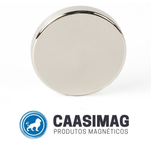 Imã de neodimio Ø14x1,5mm 3 peças