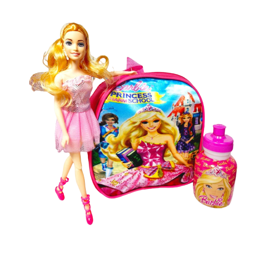 Lancheira Barbie A Princesa e A Pop Star Dourada - Compre Agora